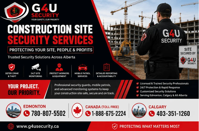 Construction Site Theft Prevention in Alberta: Protecting Projects, Equipment, and Profitability