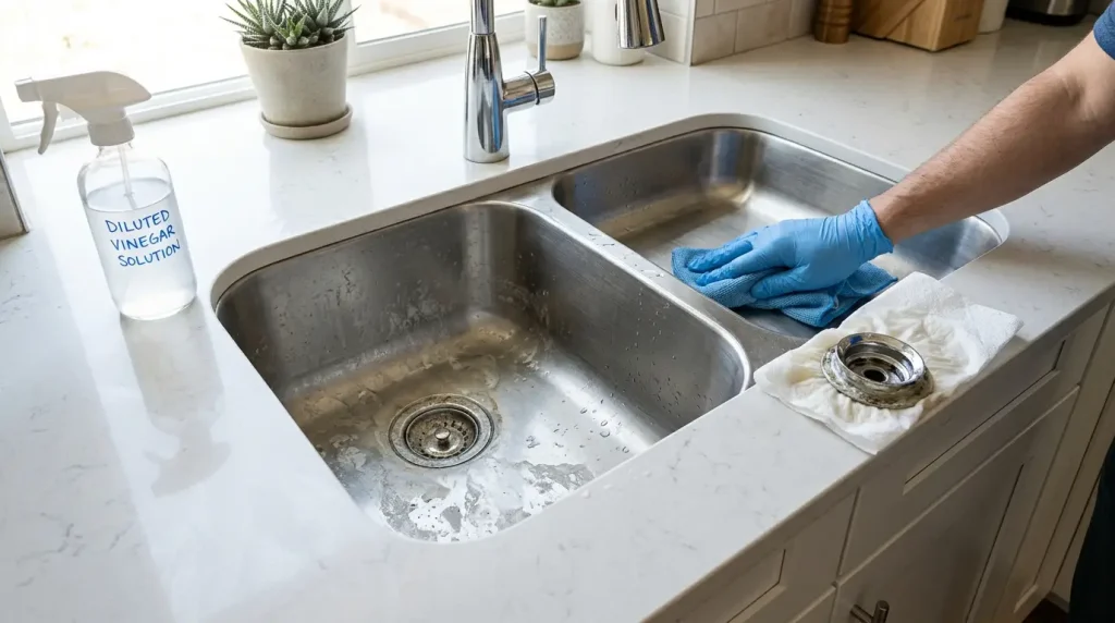 Stained Sink Basins – Restore Clean Appearance Without Scratching